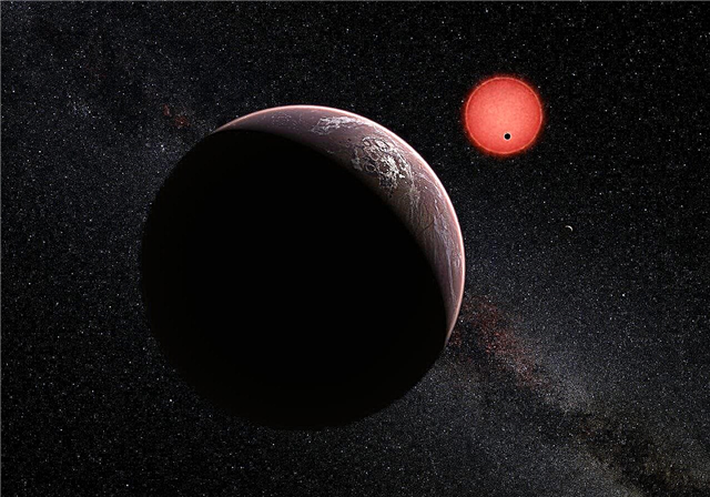 Outro sistema de estrelas anãs vermelhas nas proximidades, outro possível exoplaneta descoberto!
