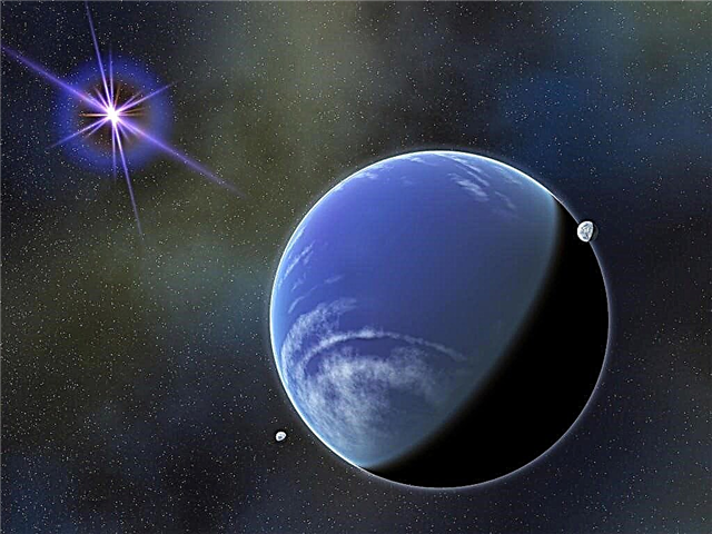 Prima detectare prin microlensare a unei planete care circulă pe un candidat pitic maro