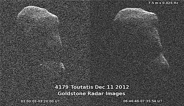 Asteroid Toutatis stürzt in neuem Video von der NASA
