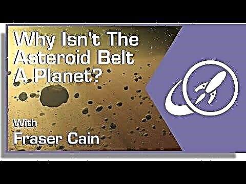 Miks pole asteroidi vöö planeet?