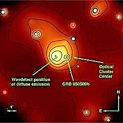 Explosión reciente fue probablemente una colisión de estrellas de neutrones