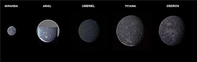 "Frankenstein" -månen: Tidvattenkrafter från Uranus kan ha bidragit till Mirandas bisarre utseende