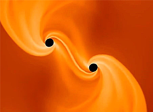 Vroege superzware zwarte gaten voor het eerst gevormd als een tweeling