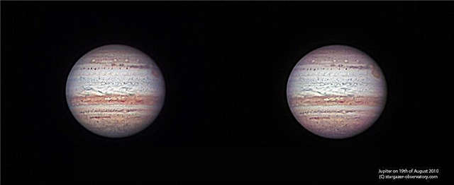 スポットライトの観察-木星への立ち寄り...