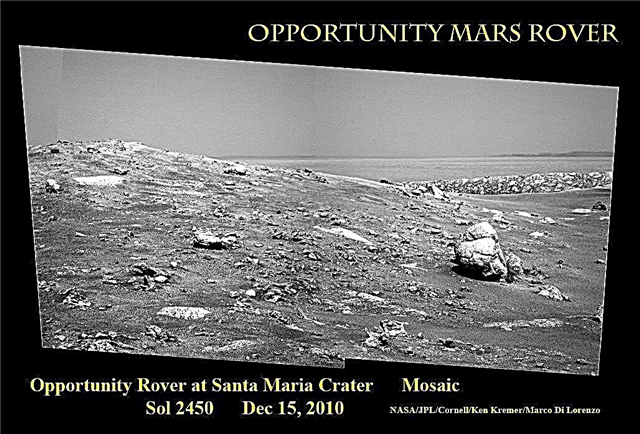 Aterrizaje en Santa María para la oportunidad en Marte