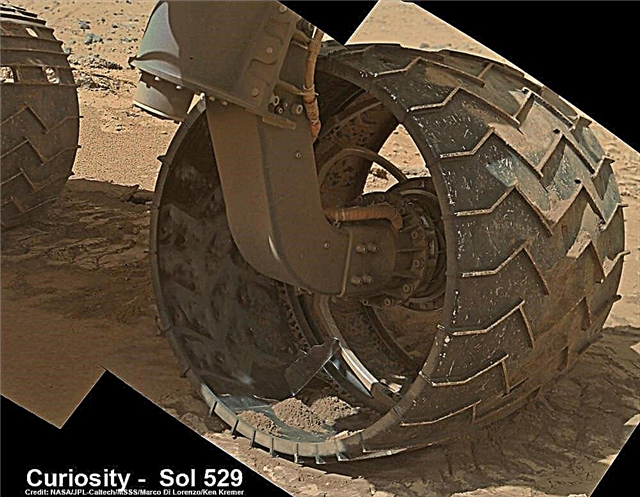 Holy Wheels, Sharp Rocks forçam o rover Curiosity da NASA a procurar um caminho mais suave para montar Sharp