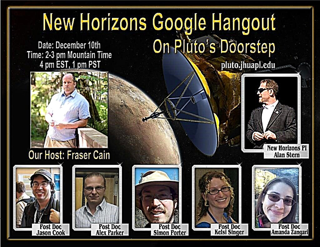 Möt New Horizons-teamet i en Live Google+ Hangout