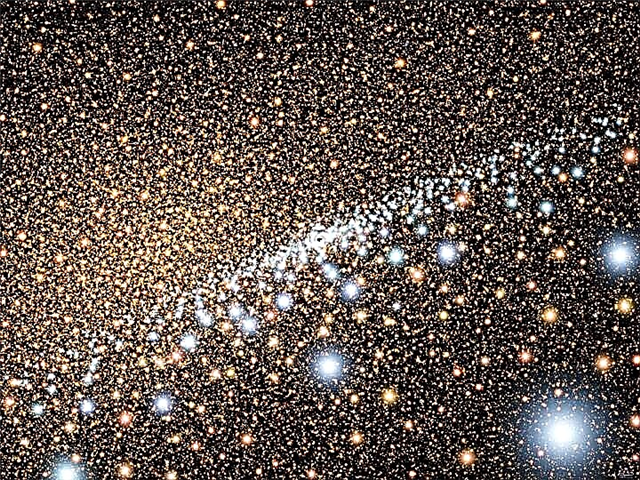 Jeunes étoiles se formant près du trou noir galactique