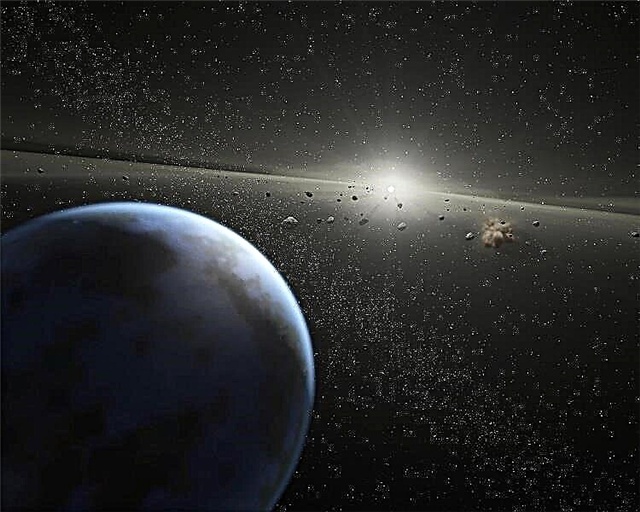 Le stelle nane bianche "inquinate" degli avanzi del pianeta roccioso alieno con metallo