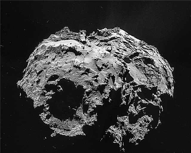 Ist Philae in diesem Kometenkrater gelandet? Einen Monat später wird die Suche fortgesetzt