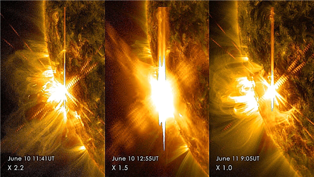 A Nap eldob egy harmadik X-osztályú fényszórót