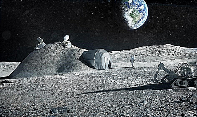 นักบินอวกาศฉี่จะช่วยสร้างฐานบนดวงจันทร์