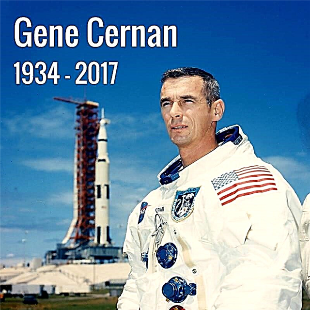 Paskutinis žmogus mėnulyje, Gene Cernan, mirė