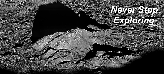 Drammatico nuovo video ti porta sulla superficie lunare abbagliante