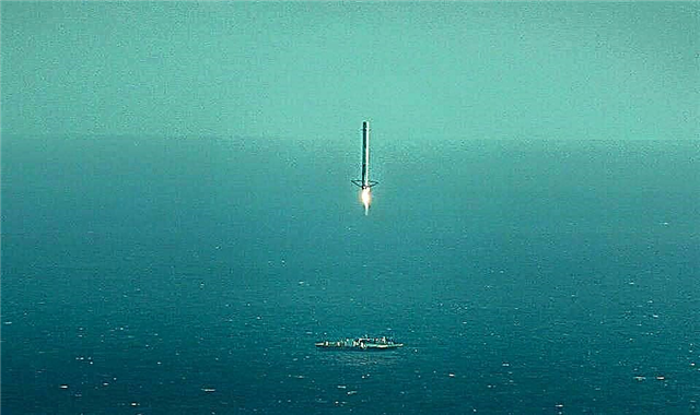 Une vidéo haute résolution révèle l'atterrissage et le lancement du chaland-fusée SpaceX Falcon