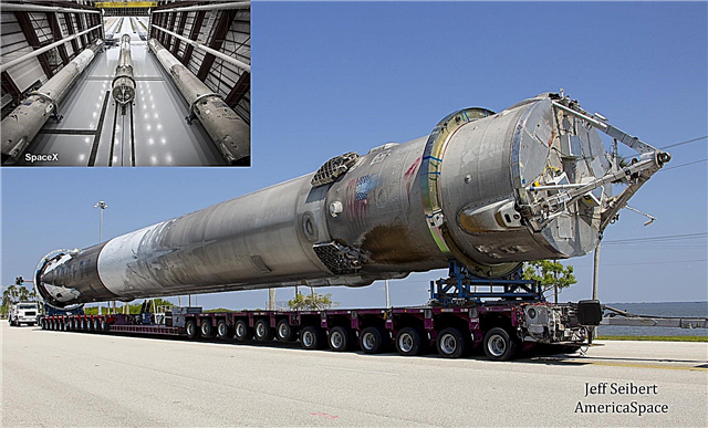 2 By Sea, 1 By Land, 3rd Recovered Booster Συμμετέχει στο SpaceX Siblings: Up Close Gallery