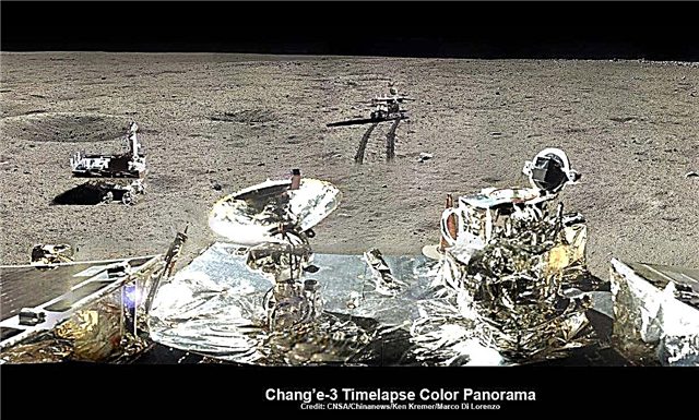 Chinas Yutu Moon Rover startet Mondtag 4 wach, aber krank