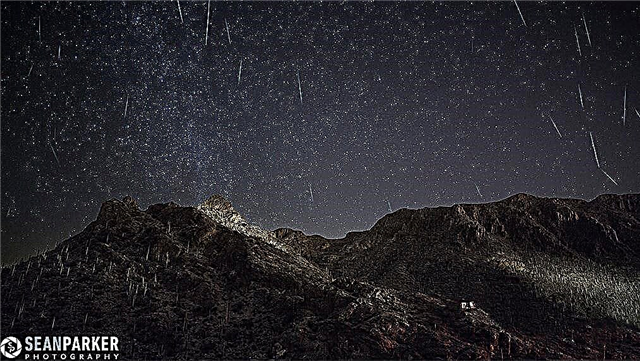 Neuvěřitelná obloha Show: Geminid Meteor Shower Images z celého světa