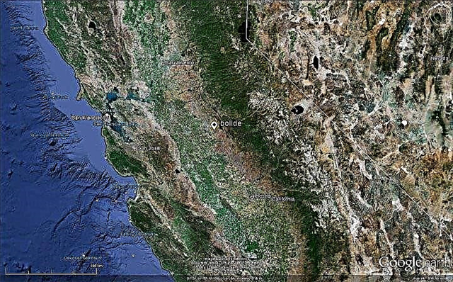 Bola de fuego sobre California explotó con fuerza de 5 kilotones