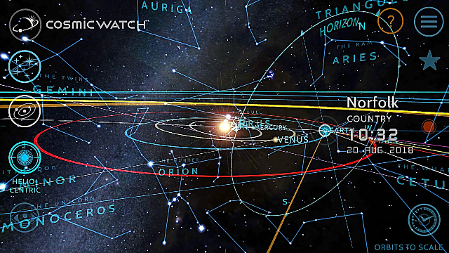 Обзор космических часов: уникальная перспектива на ночном небе