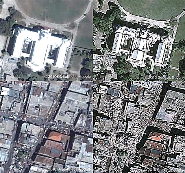 Най-новите GeoEye сателитни снимки на опустошенията на Хаити вече са налични в Google Earth