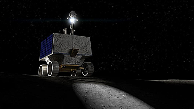 NASA testar en rover som kan söka efter vattenis på månen