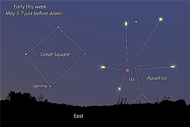 할리의 혜성 다시 방문-이번 주 에타 아쿠아 리트 유성우