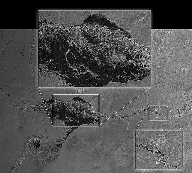صور الأقمار الصناعية السريعة صور الفيضانات الهائلة أسابيع فقط بعد الوصول إلى المدار