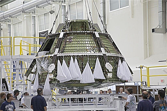 Orioni kapsel, mis kiirendab 2014. aasta turuletoomist ja asteroidi uurimist