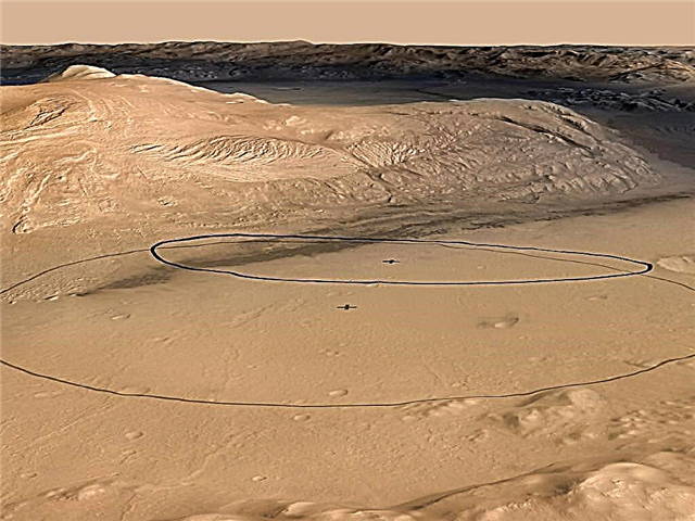 El presidente Obama saluda al rover Curiosity de la NASA que aterriza en Marte
