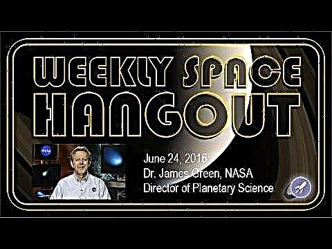 Hangout spatial hebdomadaire - 24 juin 2016: Dr James Green
