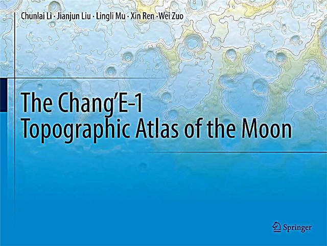 Knygos apžvalga: „Chang'E-1“ topografinis mėnulio atlasas