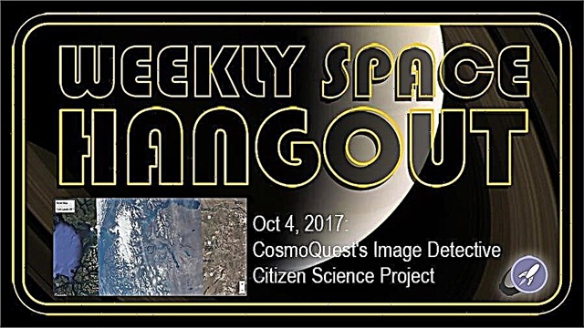 Hangout spatial hebdomadaire - 4 octobre 2017: Projet scientifique de détective d'image de CosmoQuest