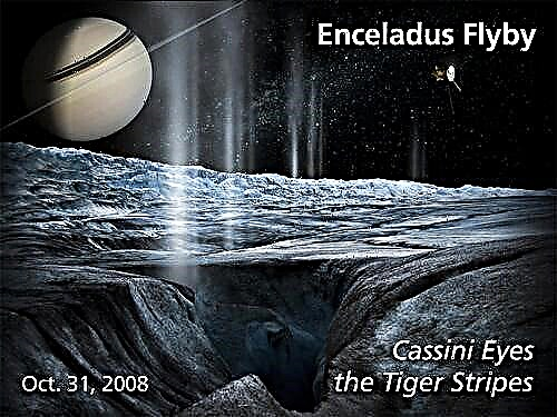 Halloween Flyby se concentrera sur les fractures étranges d'Encelade
