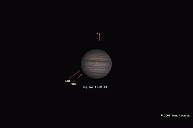 Jupiter's Dueling Spots Red
