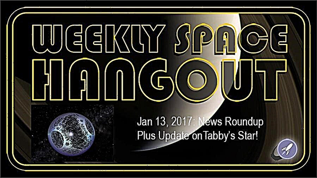 Weekly Space Hangout - 13 januari 2017: Nyheter Roundup Plus-uppdatering på Tabby's Star!