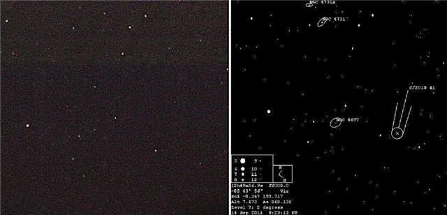 Cometa Elenin este acum decolorată