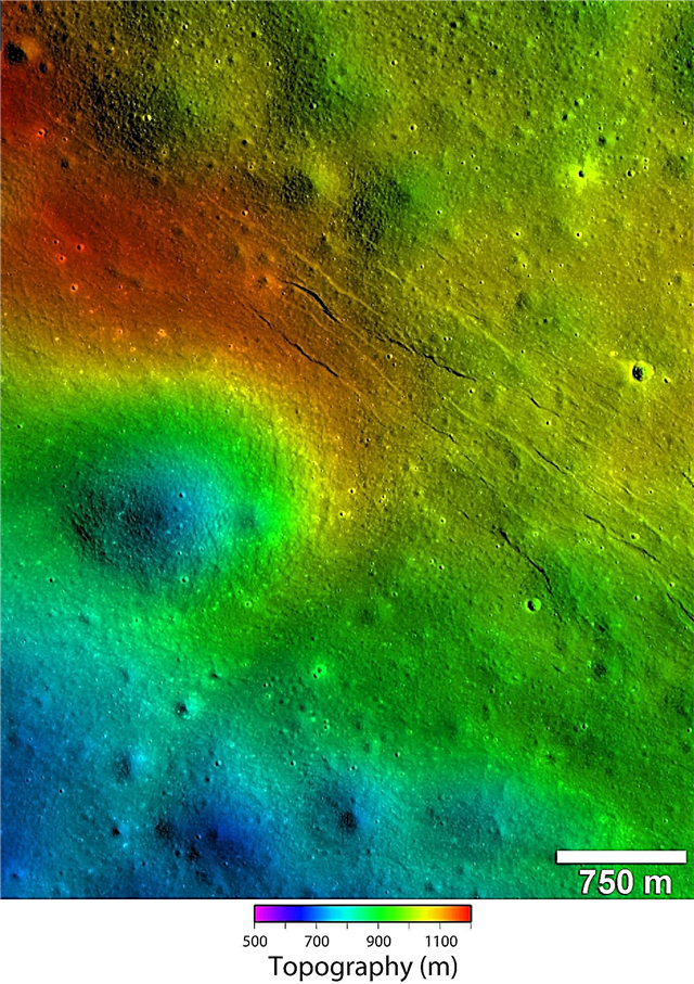 ¿Actividad geológica reciente en la luna?