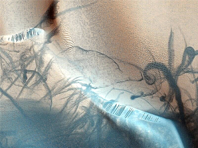 Erstaunliche und wunderbare Mars-Dünen