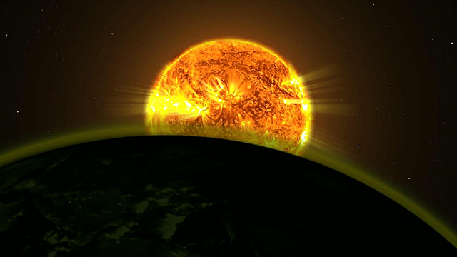 Verwenden von atmosphärischen Leuchtfeuern, um nach Anzeichen für außerirdisches Leben zu suchen