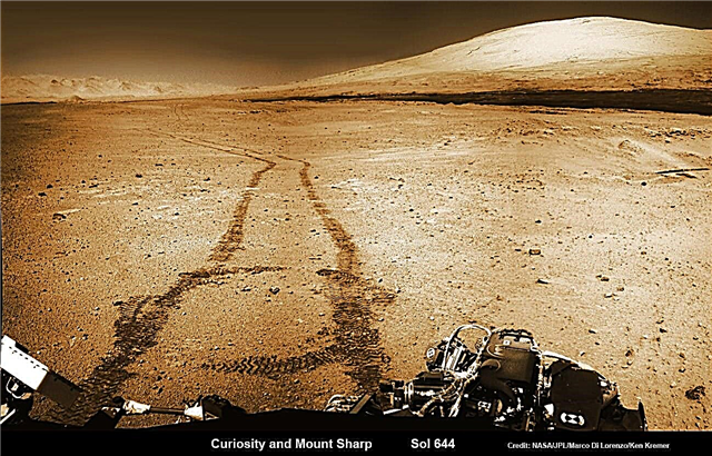 Conducir, conducir, conducir: la principal prioridad de Curiosity en el camino hacia el misterioso Monte Sharp