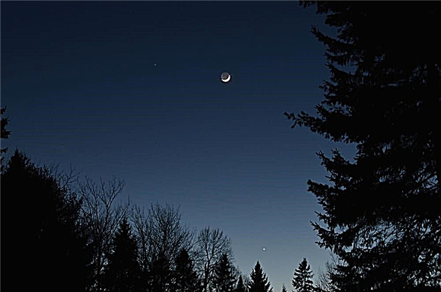 Fang en "Conjunction Triple Play" den 20. februar mens månen møter Venus & Mars