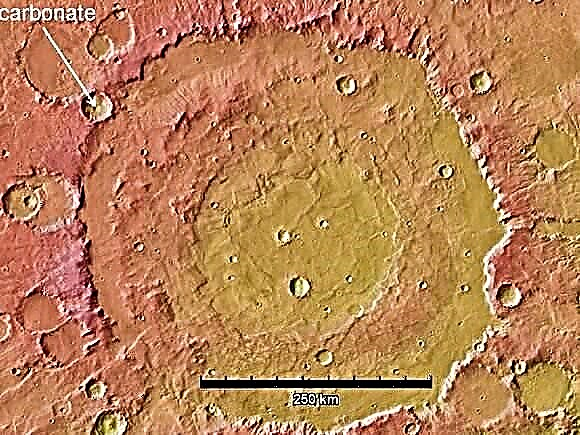 A lipsit carbonul lui Marte subteran într-o epocă umedă?