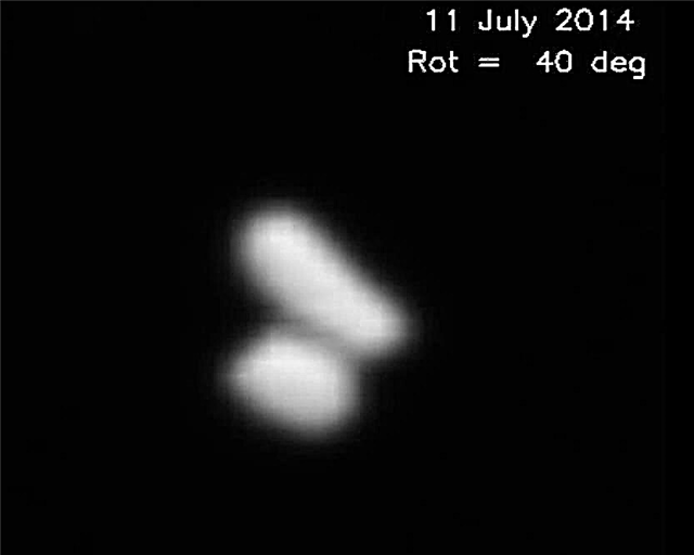El módulo de aterrizaje de Rosetta frente a una forma de cometa inesperada: un núcleo doble