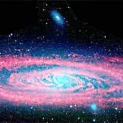 Andromeda'nın Spitzer Görünümü