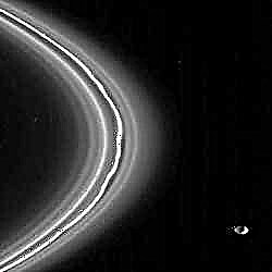Anillo F de saturación de Saturno