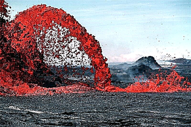 ¿Cuál es la temperatura de la lava?