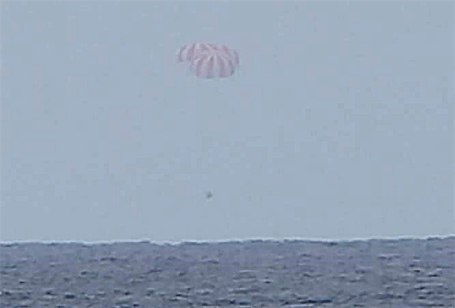 SpaceX Dragon rozpryskuje się dzięki stacji NASA Science Science Cargo