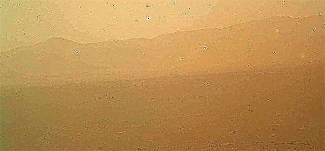 호기심 빔 화성에서 첫 번째 컬러 이미지