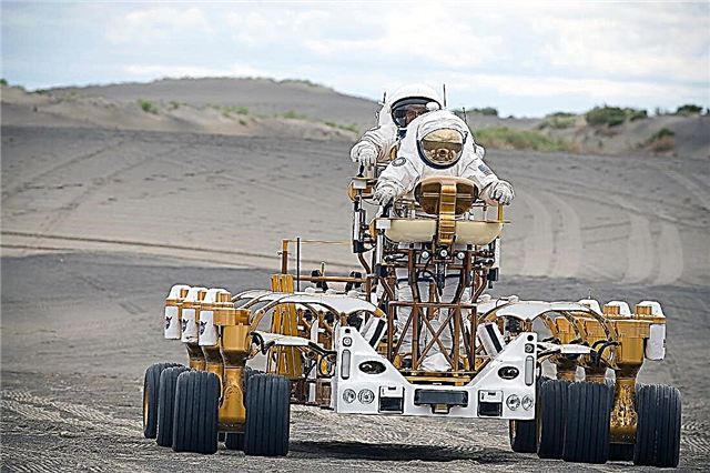 Novos veículos protótipos lunares testados (Galeria)